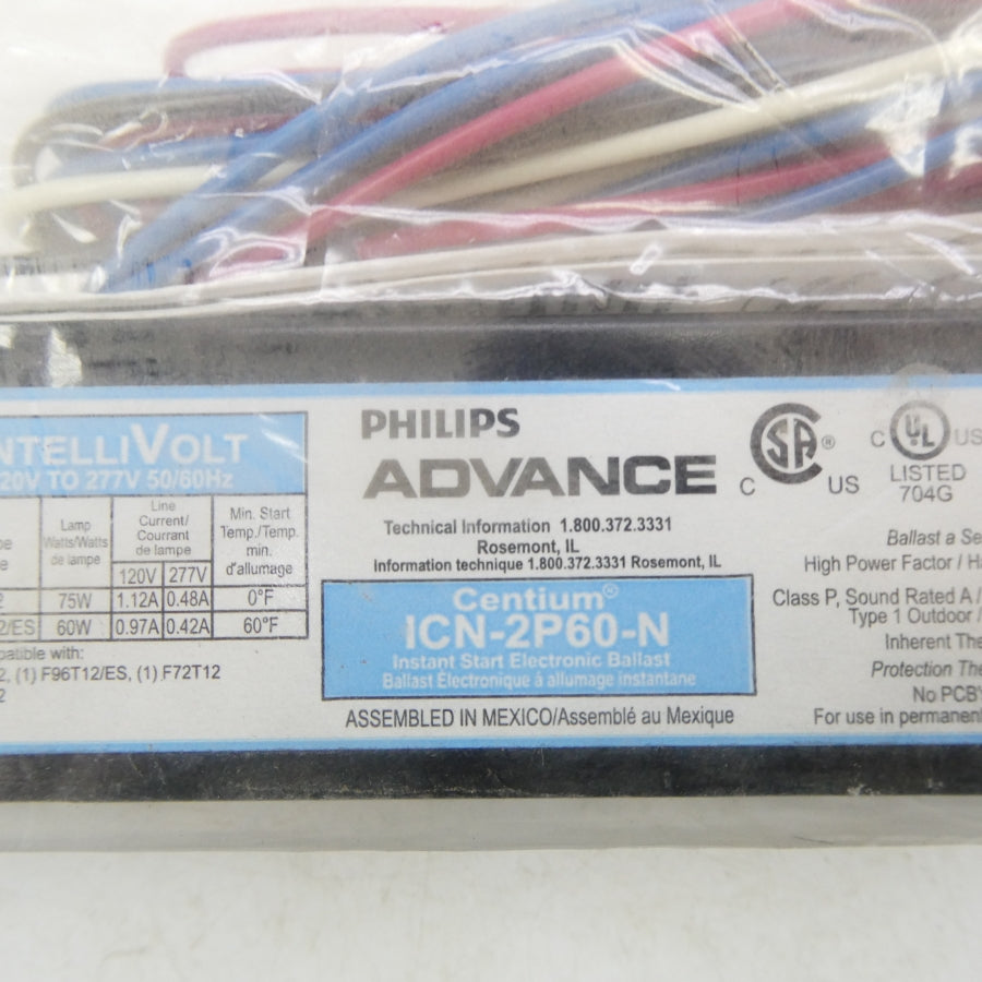 PHILIPS ADVANCE ICN-2P60-N 120-277V NSNP
