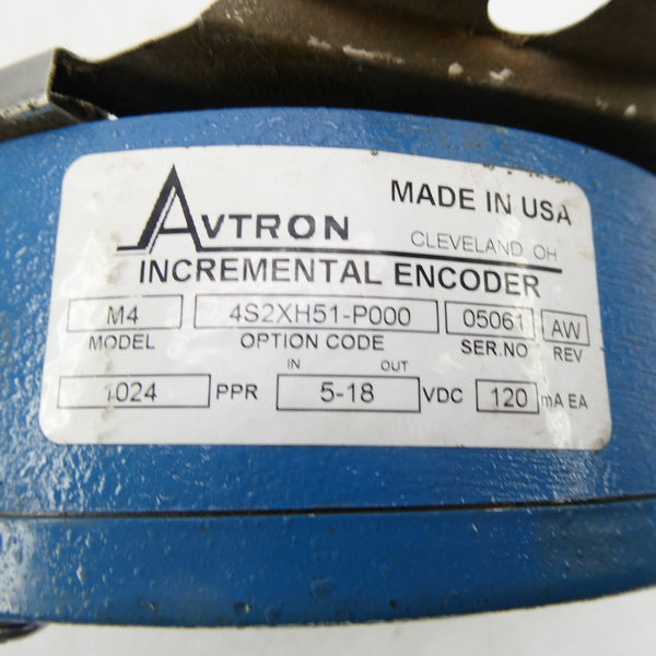 AVTRON INCREMENTAL M44S2XH51-P000 5-18VDC REV. AW UNMP