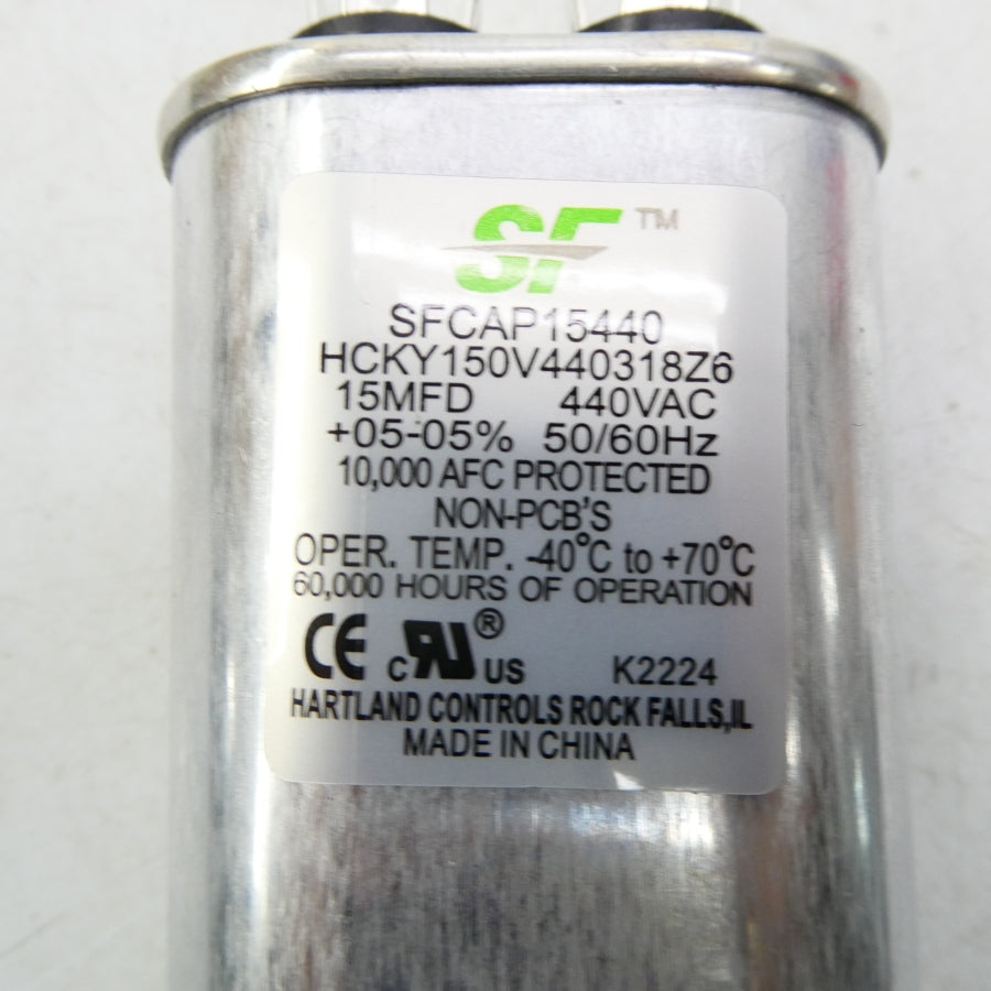 SF SFCAP15440 HCKY150V440318Z6 440VAC NSMP