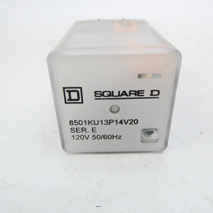 SQUARE D 8501KU13P14V20 SER. E 120V NSNP