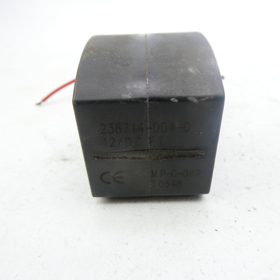 ASCO 238714-004-D MP-C-089 12VDC UNMP