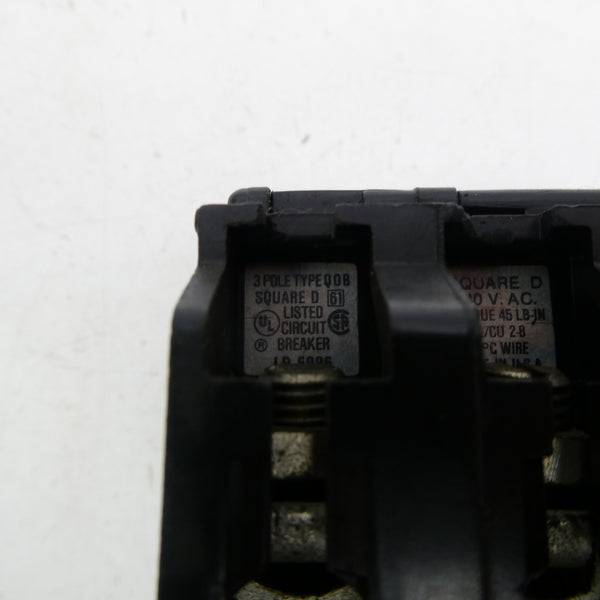 SQUARE D QOB340 240VAC 40A UNMP