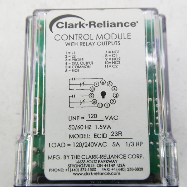 CLARK RELIANCE ECID23R 120/240VAC 5A NSNP