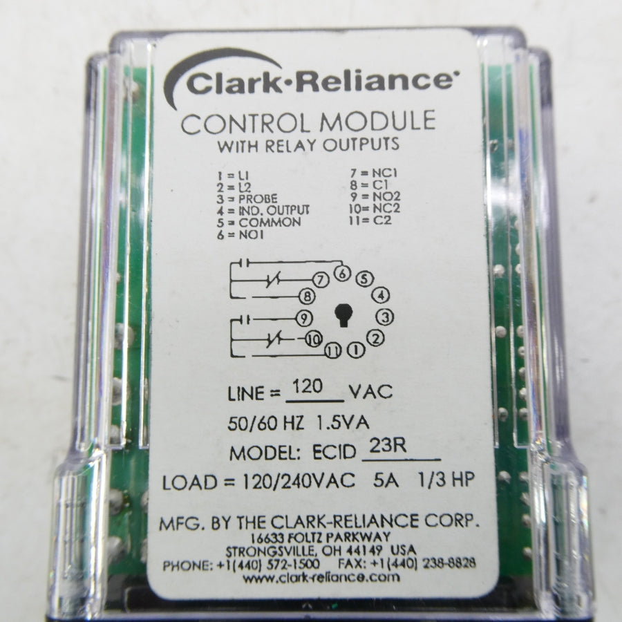 CLARK RELIANCE ECID23R 120/240VAC 5A NSNP