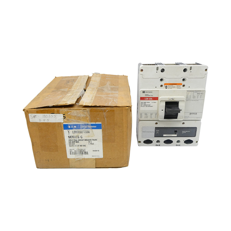 CUTLER HAMMER LDB3600FT33W 6613C93G61 SER. C 600VAC 600A NSMP