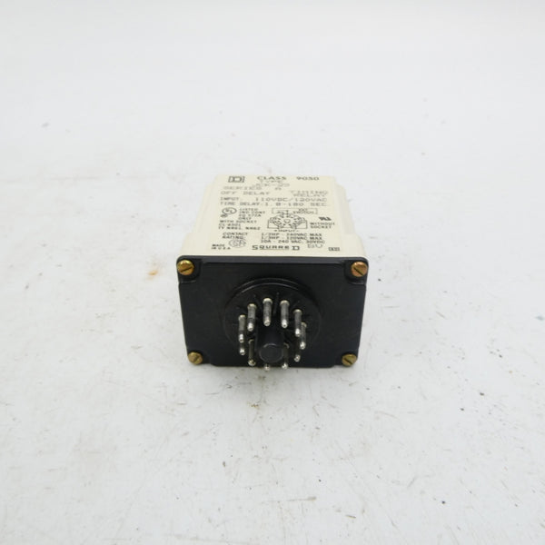 SQUARE D 9050JCK-25 SER. A 120VAC 10A 1.8-180S NSMP