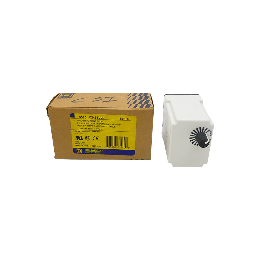 SQUARE D 9050JCK31V20 SER. C 110/120V 10A 0.1-10S NSMP