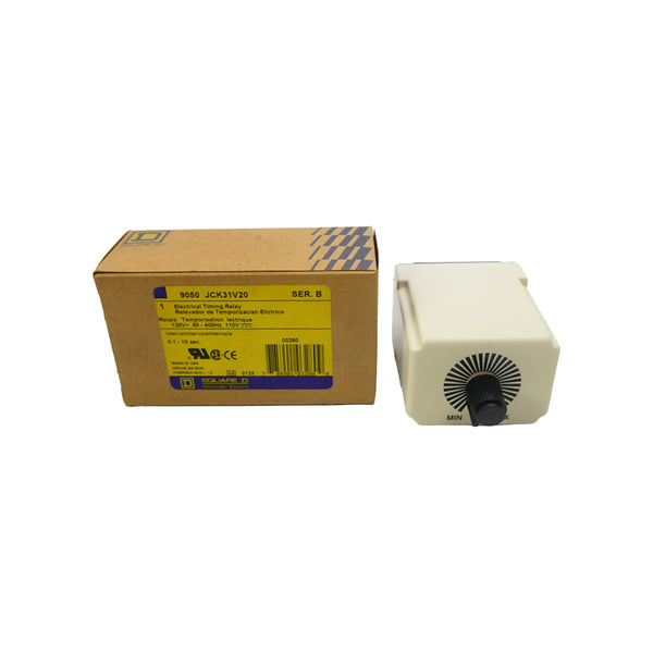 SQUARE D 9050JCK31V20 SER. B 110/120V 10A 0.1-10S NSMP