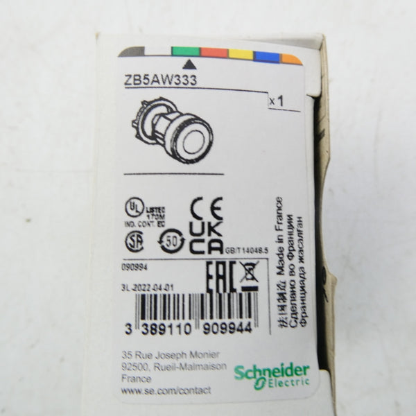SCHNEIDER ELECTRIC ZB5AW333 NSMP