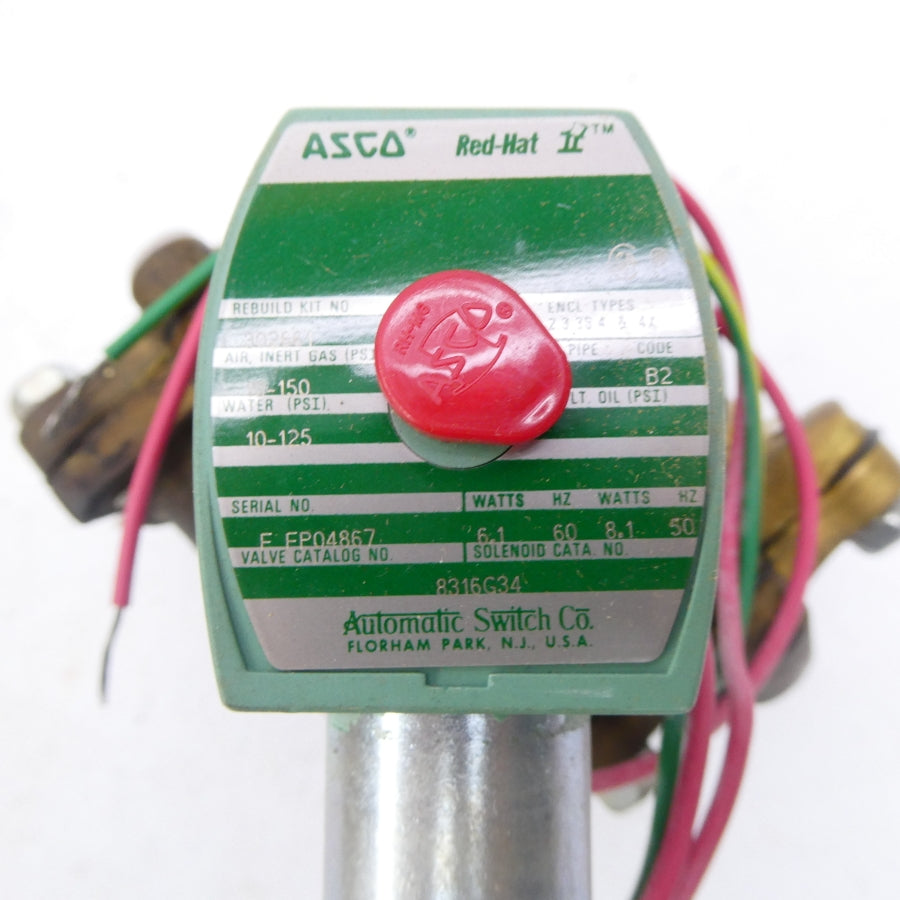 ASCO 8316G34 110/120V 10-150PSI NSMP