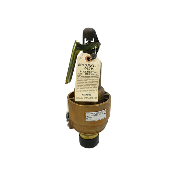 KUNKLE VALVE 6182HGM01-KM0165 165PSI 1-1/2" NSNP