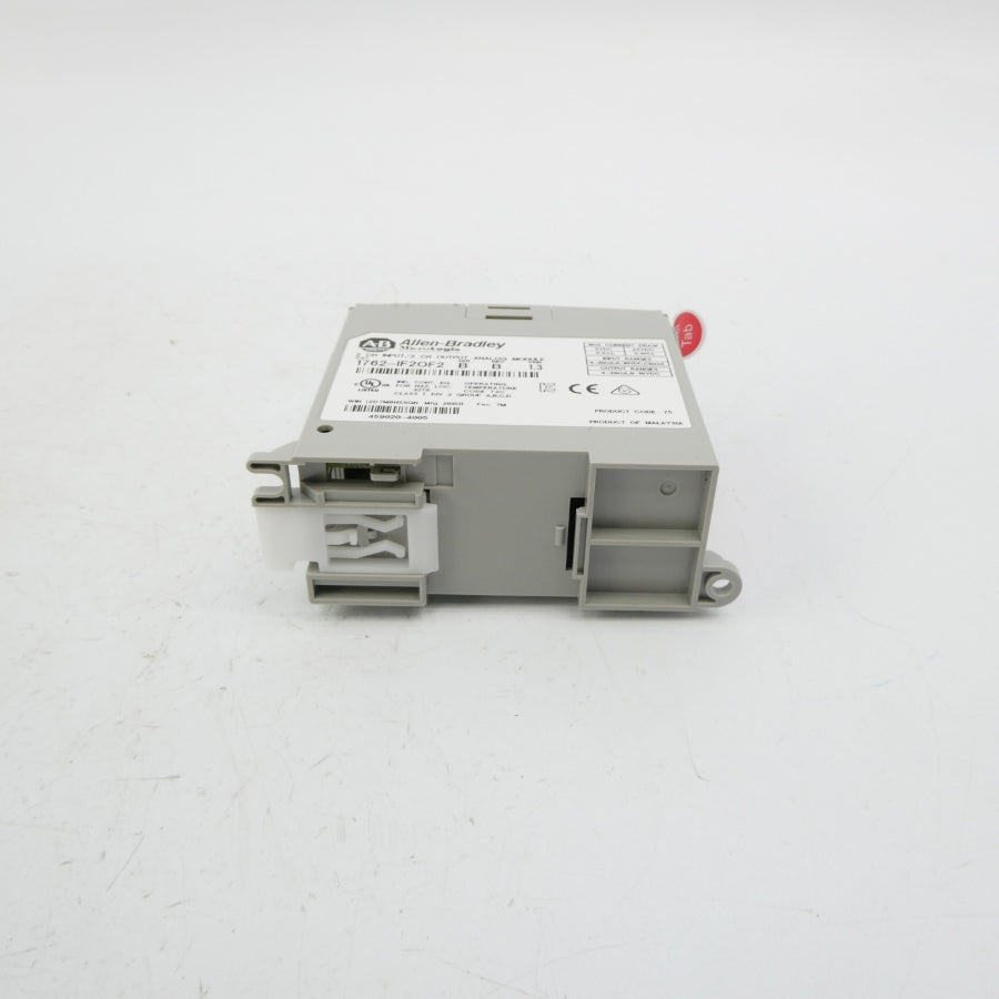 ALLEN BRADLEY 1762-IF2OF2 SER. B F/W 1.3 24VDC REV. B NSMP