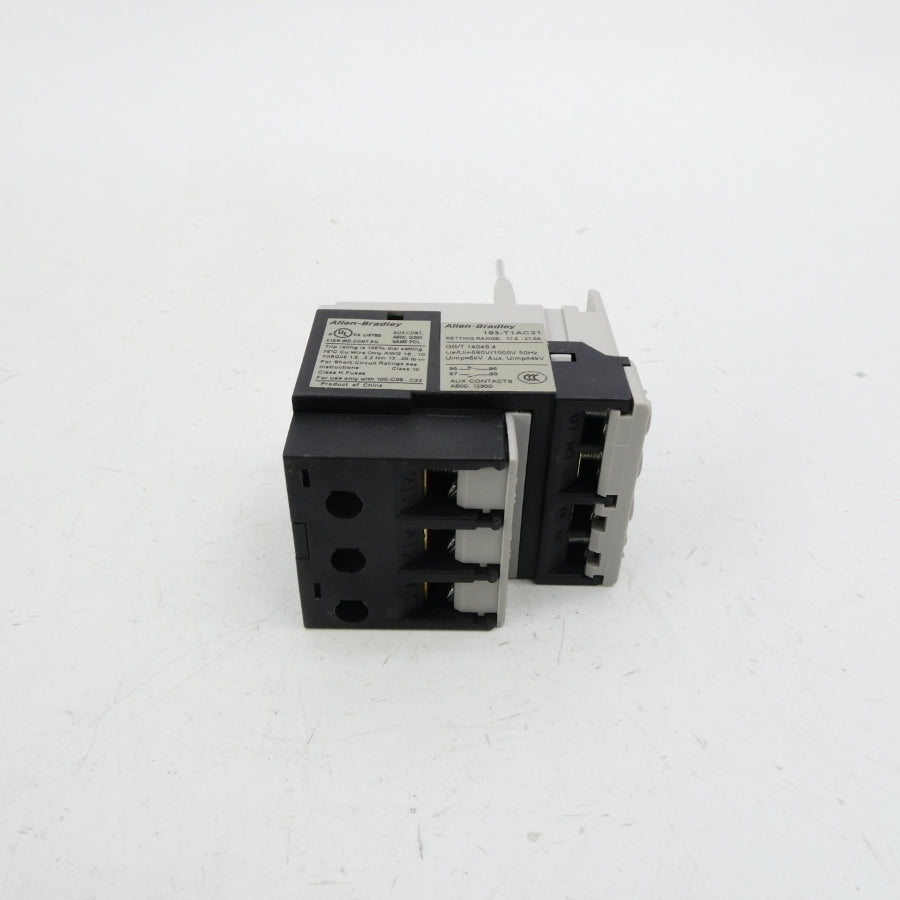 ALLEN BRADLEY 193-T1AC21 SER. A 690V 17.5-21.5A (BR/WH) NSMP