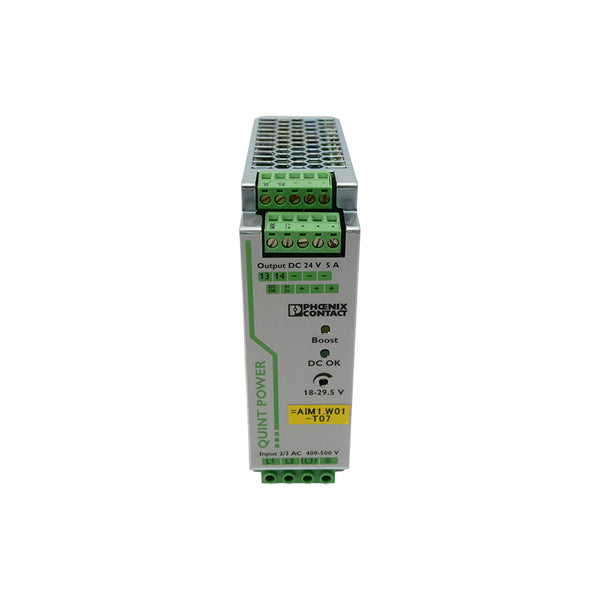 PHOENIX CONTACT QUINT-PS/3AC/24DC/5 2866734 400-500V 0.8-07A REV. 05 NSNP