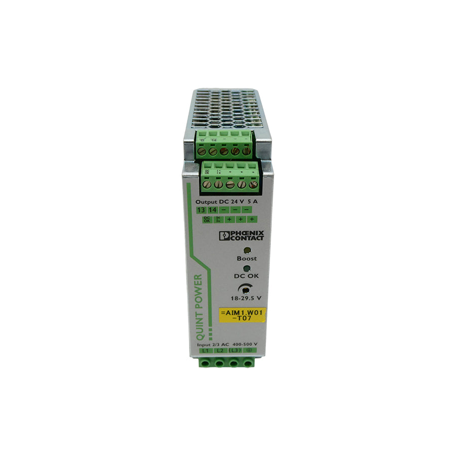 PHOENIX CONTACT QUINT-PS/3AC/24DC/5 2866734 400-500V 0.8-07A REV. 05 NSNP