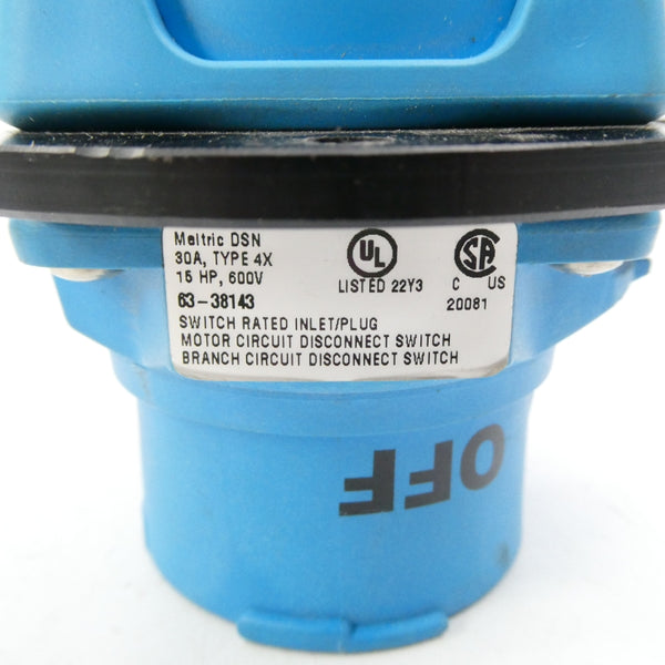 MELTRIC 63-38143 600V 30A NSNP