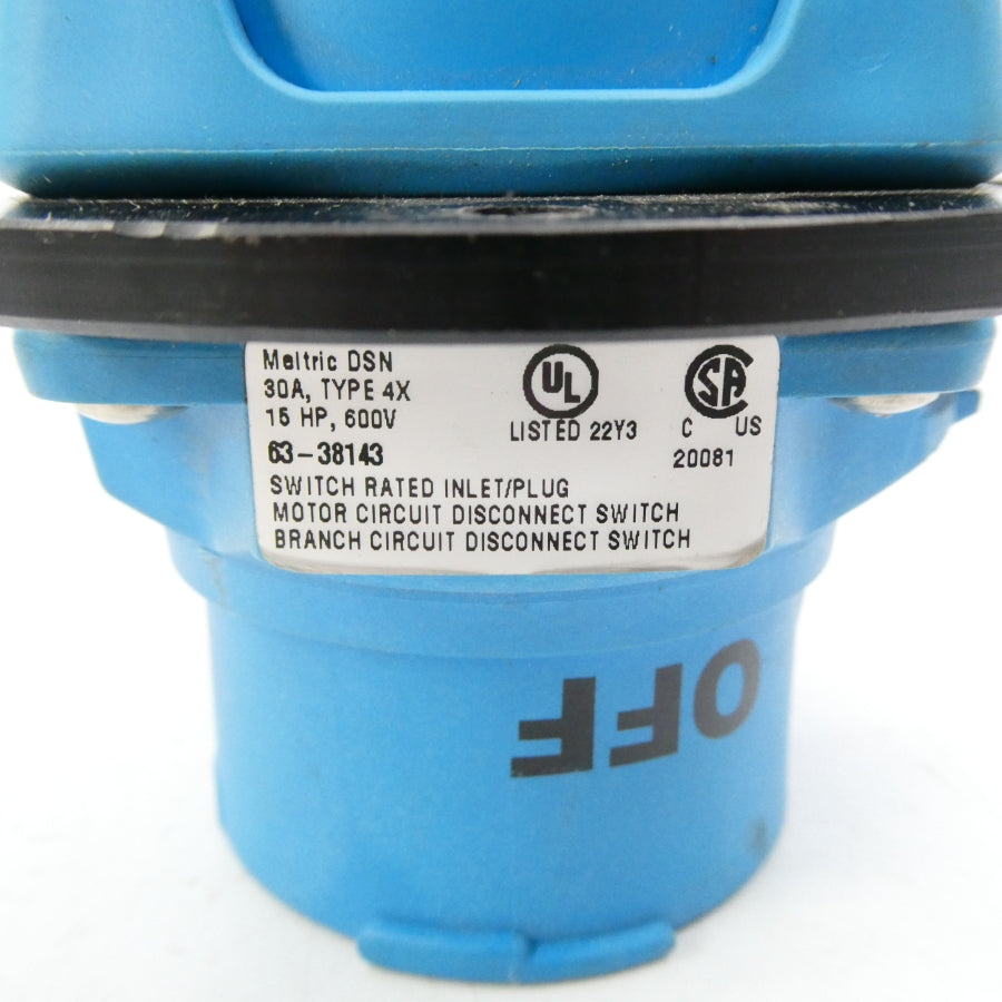 MELTRIC 63-38143 600V 30A NSNP