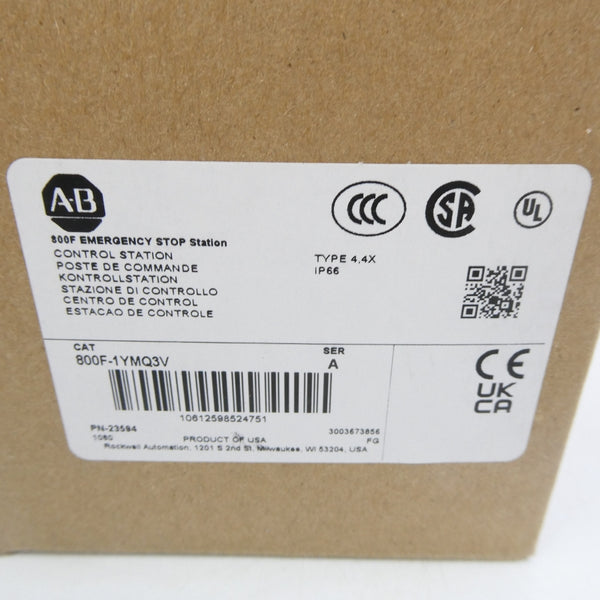 INDUSTRIAL SPARE PART 800F-1YMQ3V SER. A (BR/WH) NSMP
