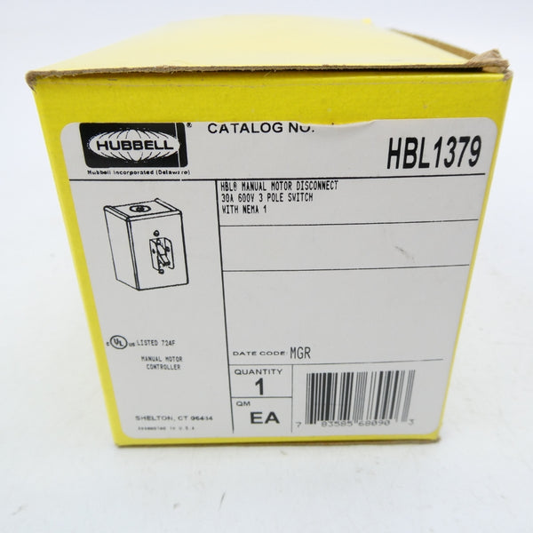 HUBBELL HBL1379 600V 30A NSMP