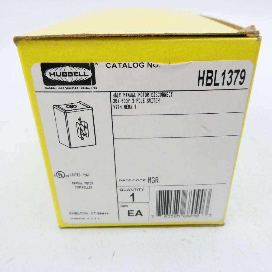 HUBBELL HBL1379 600V 30A NSMP