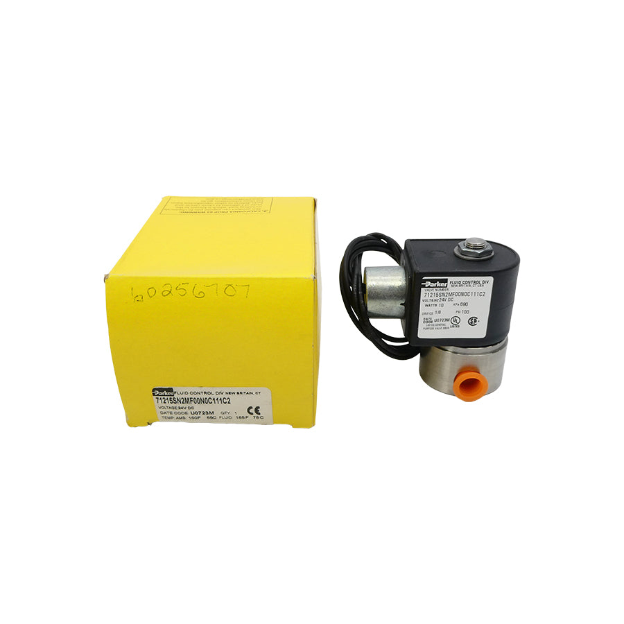 PARKER 71215SN2MF00N0C111C2 24VDC 100PSI 1/8" NSMP