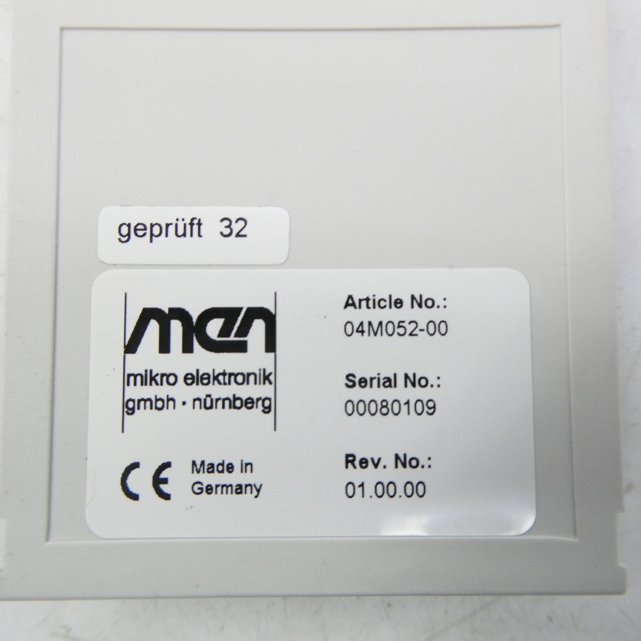 MIKRO ELEKTRONIK 04M052-00 REV. 01.00.00 NSNP