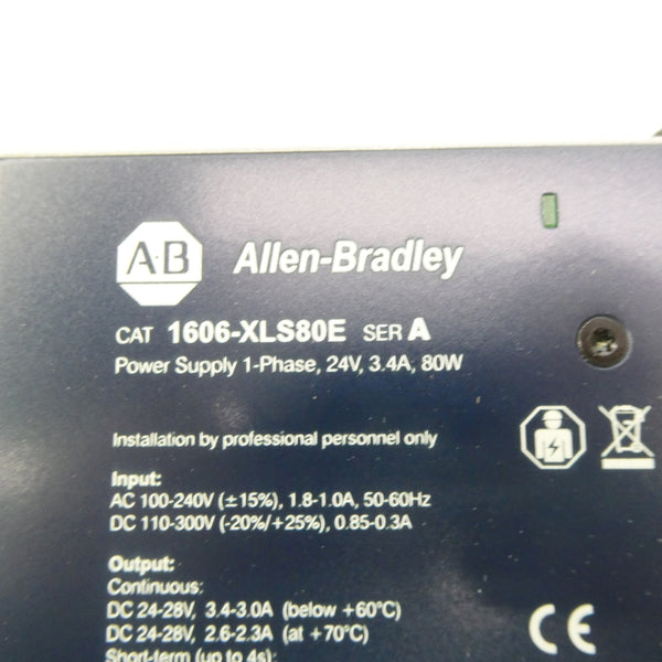 INDUSTRIAL SPARE PART 1606-XLS80E SER. A 100-240VAC 1.8-1.0A NSMP