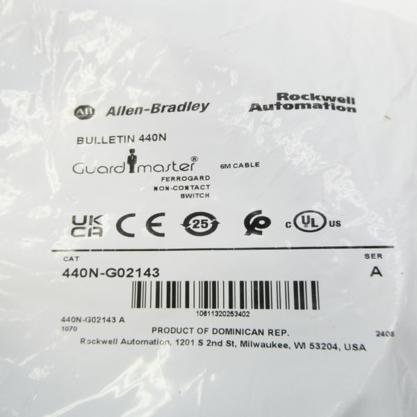 INDUSTRIAL SPARE PART 440N-G02143 SER. A NSMP