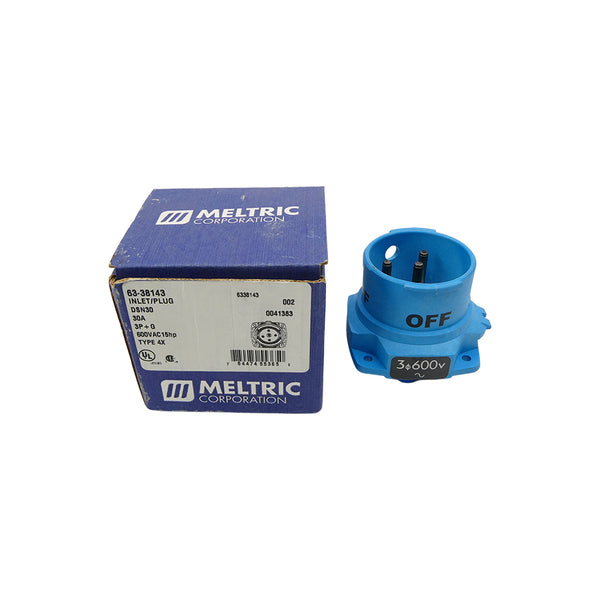 MELTRIC 63-38143 600VAC 30A (AS PICTURED1) NSMP