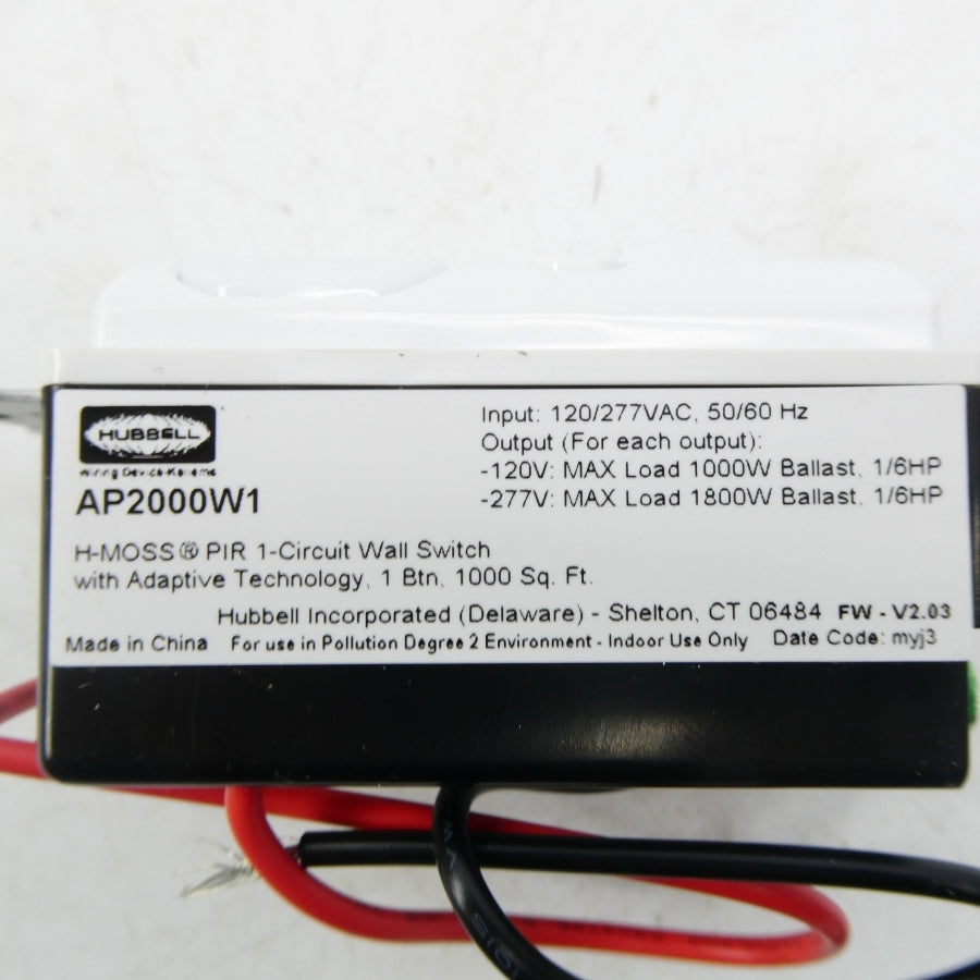 HUBBELL AP2000W1 120/277VAC NSMP