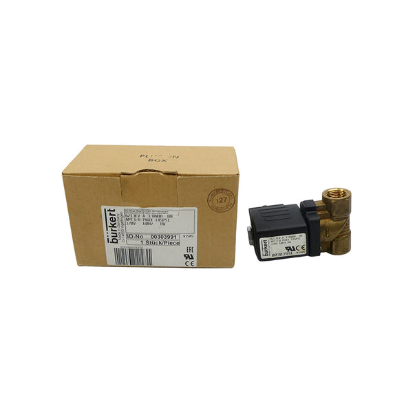 BURKERT 00303991 6213EVA3/8NBRBR 120V 145PSI NSMP