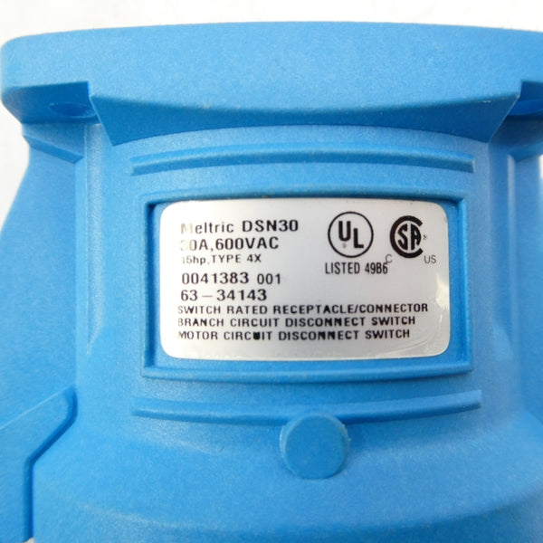 MELTRIC 63-34143 600VAC 30A NSMP