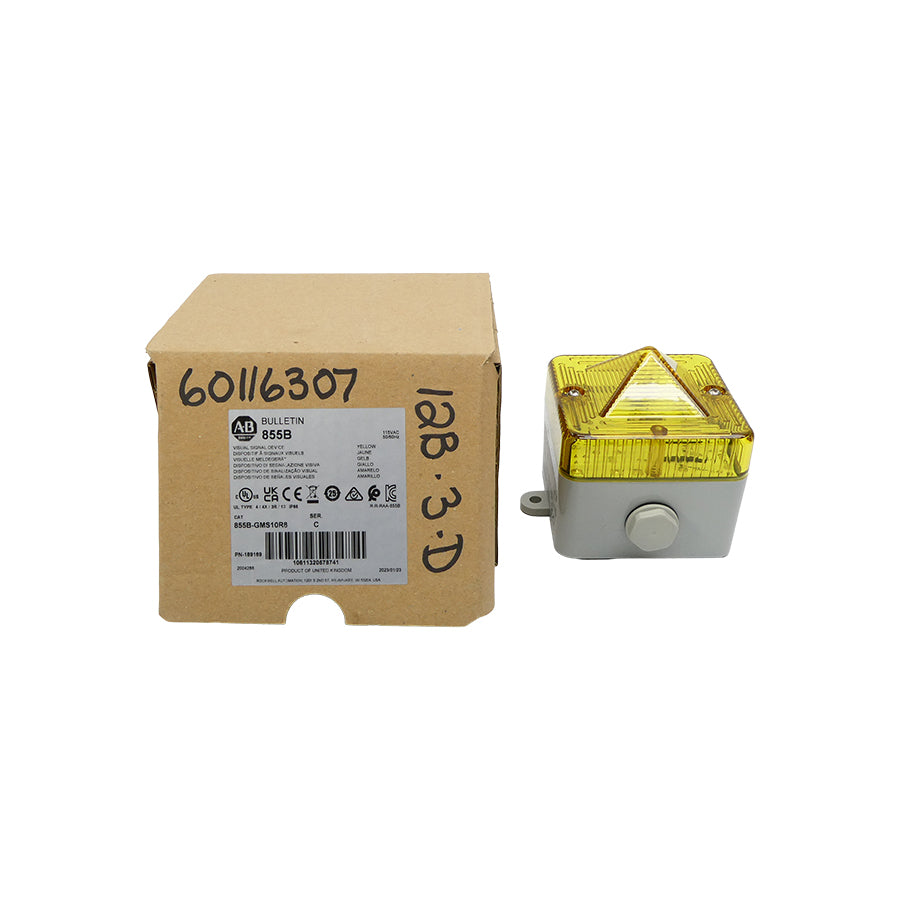 ALLEN BRADLEY 855B-GMS10R8 SER. C 115VAC NSMP