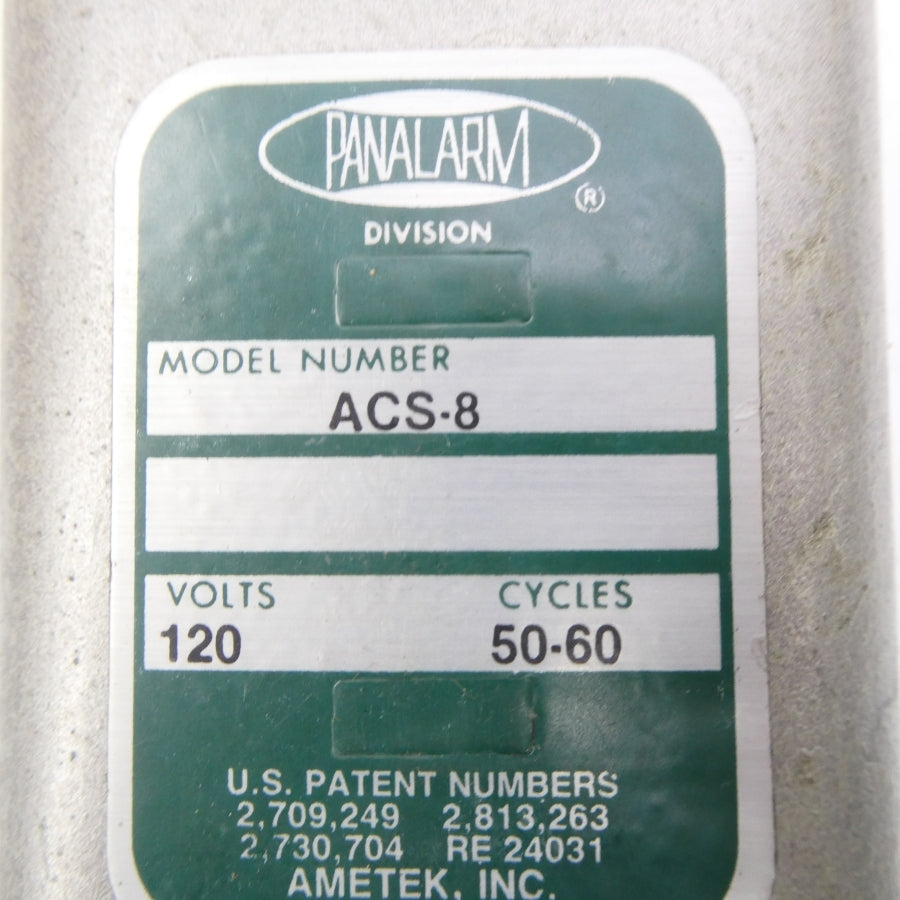 PANALARM ACS-8 RELAY 120V  NSNP