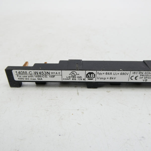 INDUSTRIAL SPARE PART 140M-C-W453N SER. A 600VAC 64A (WH) NSMP