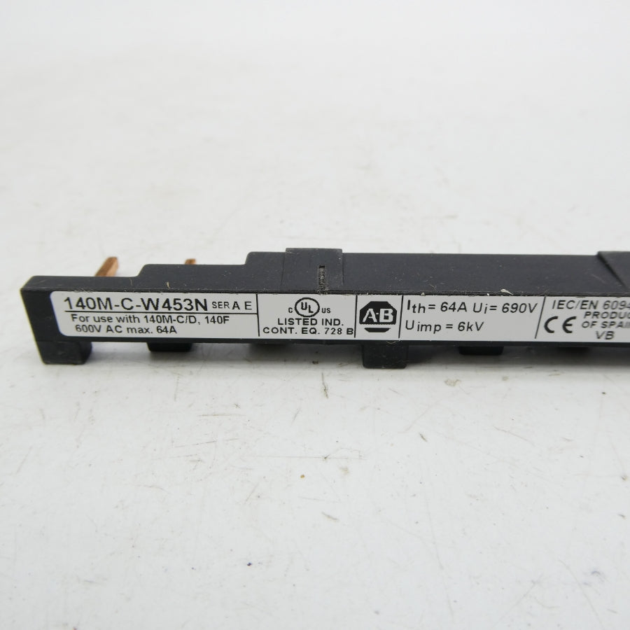 ALLEN BRADLEY 140M-C-W453N SER. A 600VAC 64A (WH) NSMP