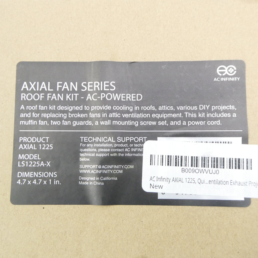 AC INFINITY LS1225A-X NSMP