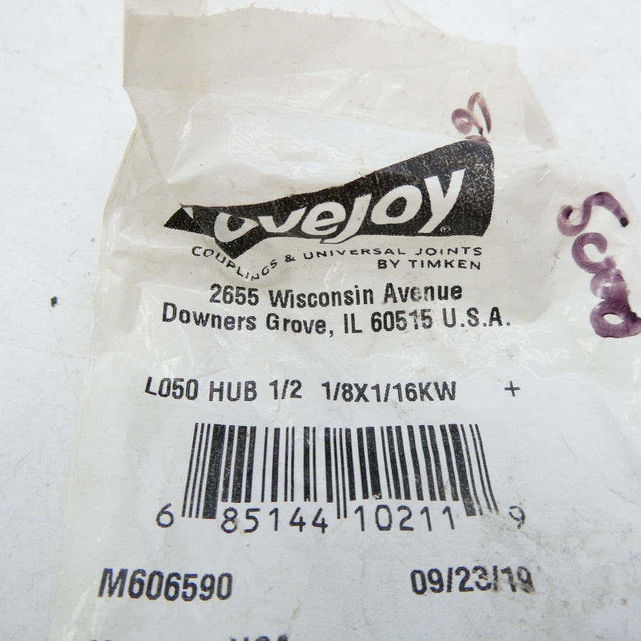 LOVEJOY L050HUB1/21/8X1/16KW NSMP