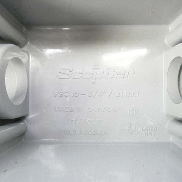 SCEPTER FSC15-3/4 NSNP