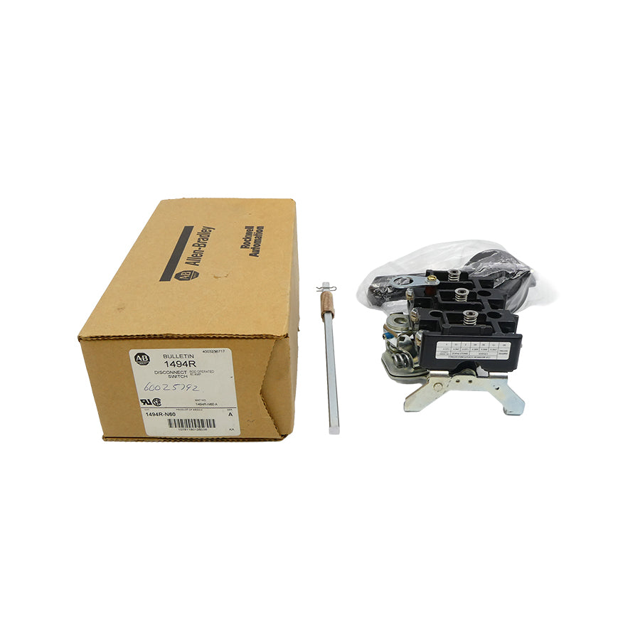 ALLEN BRADLEY 1494R-N60 SER. A 600V 40A (BR/WH) NSMP