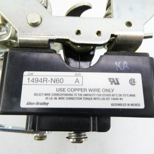 INDUSTRIAL SPARE PART 1494R-N60 SER. A 600V 60A (BR/WH) NSMP