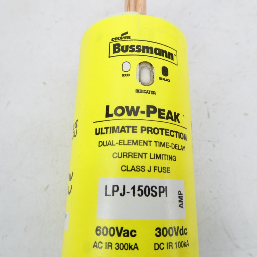 BUSSMANN LPJ-150SPI 600VAC 150A (YL/YL) NSMP