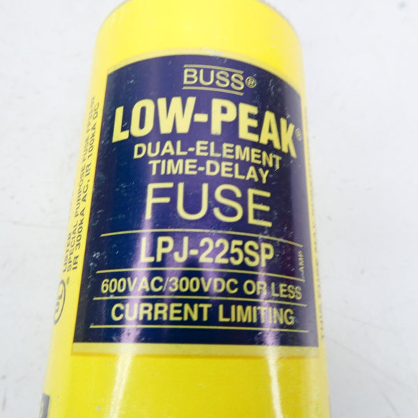 BUSSMANN LPJ-225SP 600VAC 225A (YL/BL) NSMP