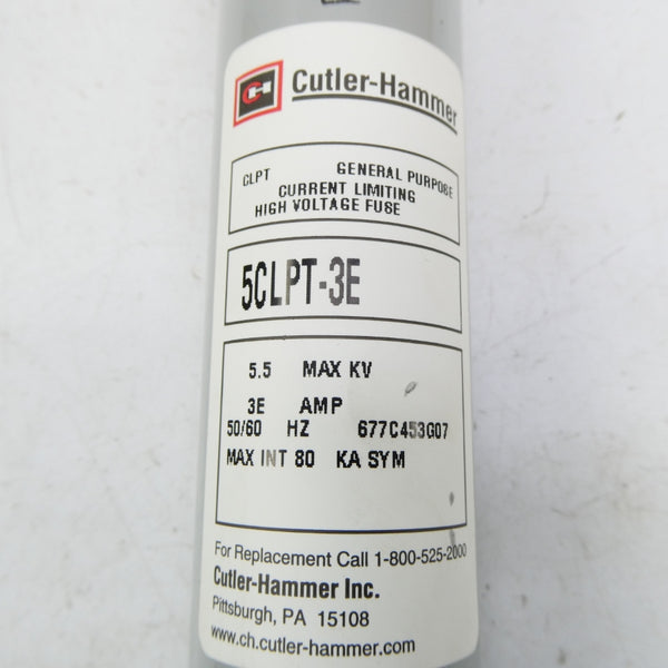CUTLER HAMMER 5CLPT-3E 677C453G07 5.5KV 3EA NSMP