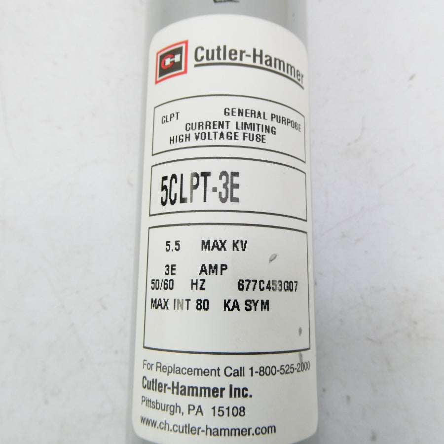 CUTLER HAMMER 5CLPT-3E 677C453G07 5.5KV 3EA NSMP