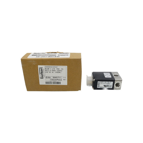 BURKERT 0330C1/8FKMSS 00451711 24VDC 145PSI NSMP
