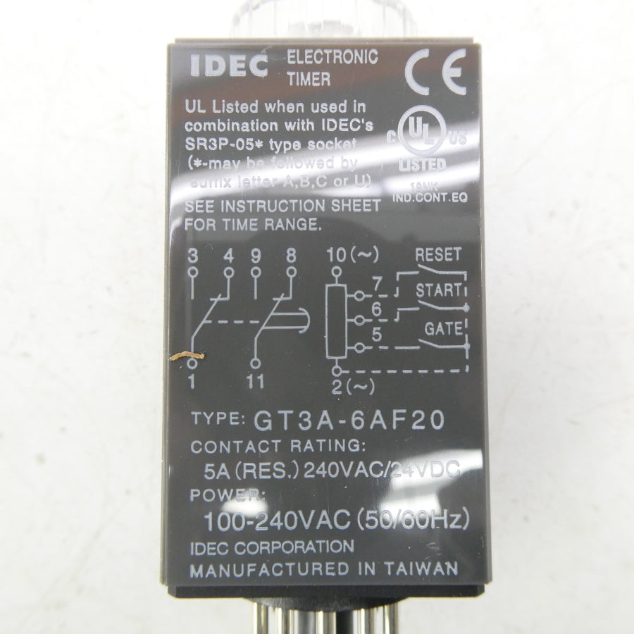 IDEC GT3A-6AF20 100-240VAC 5A NSMP
