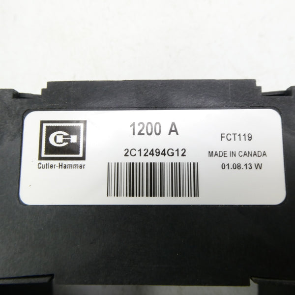CUTLER HAMMER 2C12494G12 1200A NSNP