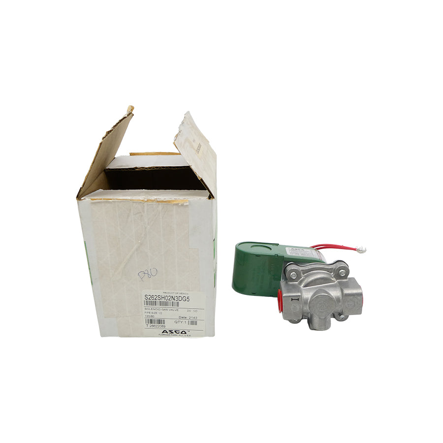 ASCO S262SH02N3DG5 120V 1/2" NSMP
