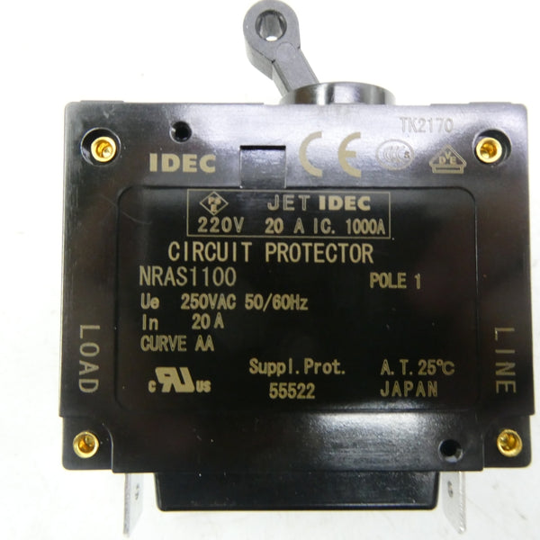 IDEC NRAS1100-20AAA-TK2170 250VAC 20A NSMP